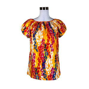 Unisex Marimekko - T-särk, suurus 40 - Oranž (1)