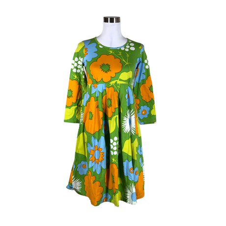 Unisex Marimekko - Trikotaažist kleit, suurus 38 - Roheline ()