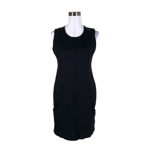 Unisex Benetton - Trikotaažist kleit, suurus 38 - Must (1)