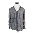 Unisex Lindex - Pluus, suurus 46 - Hall ()
