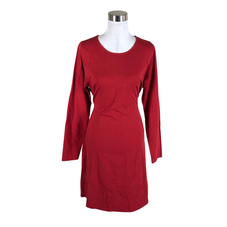 Unisex Kaiko - Trikotaažist kleit, suurus 40 - Veinipunane ()