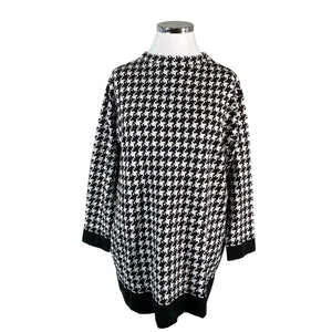 Unisex Gerry Weber - Kootud tuunika, suurus 48 - Must (1)