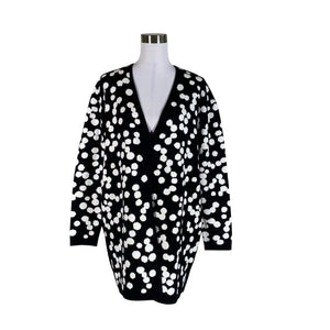 Unisex Nanso - Kardigan, suurus 40 - Must (1)