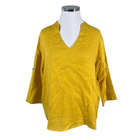 Unisex Bypias - Mitteveniv tuunika, suurus 42 - Kollane ()
