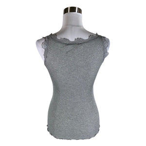 Unisex Rosemunde - Trikotaažist topp, suurus 36 - Hall (2)