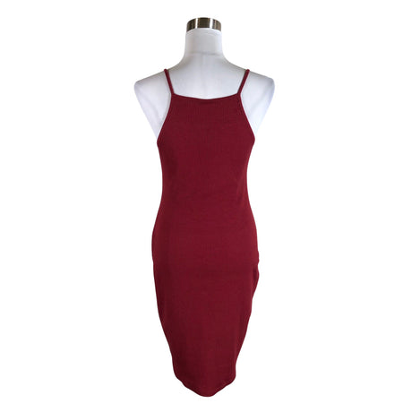 Unisex Bara Sportswear - Trikotaažist kleit, suurus 36 - Veinipunane (2)