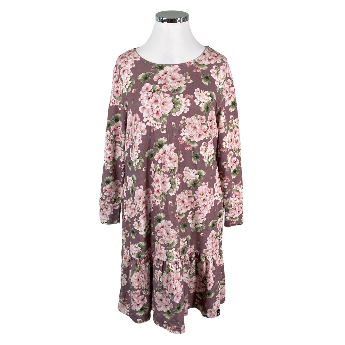 Unisex Melli - Trikotaažist kleit, suurus 42 - Lilla (1)