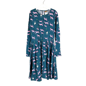 Unisex me&i - Trikotaažist kleit, suurus 146 - 152 - Sinine (1)