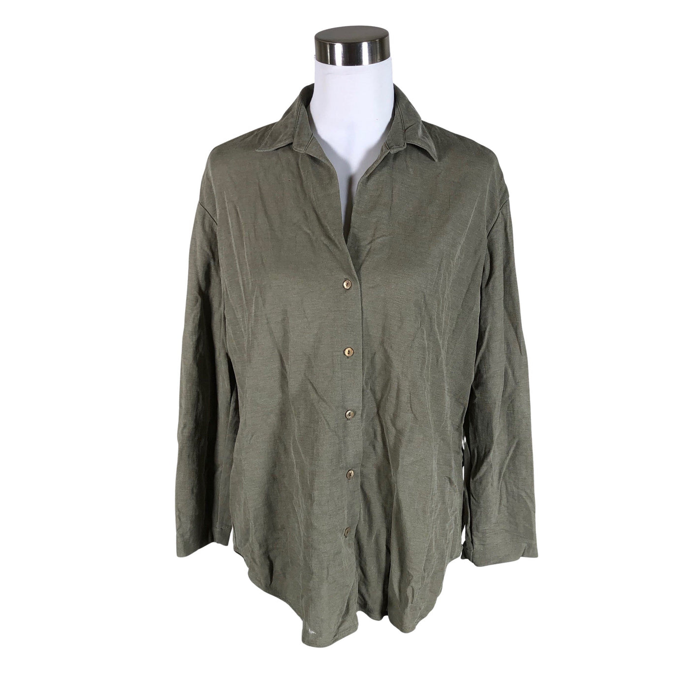 Unisex Massimo Dutti - Pluus, suurus 36 - Roheline (1)