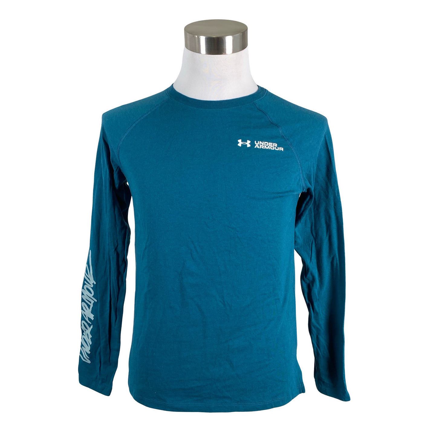 Unisex Under Armour - Spordisärk, pikad käised, suurus M - Türkiis (1)