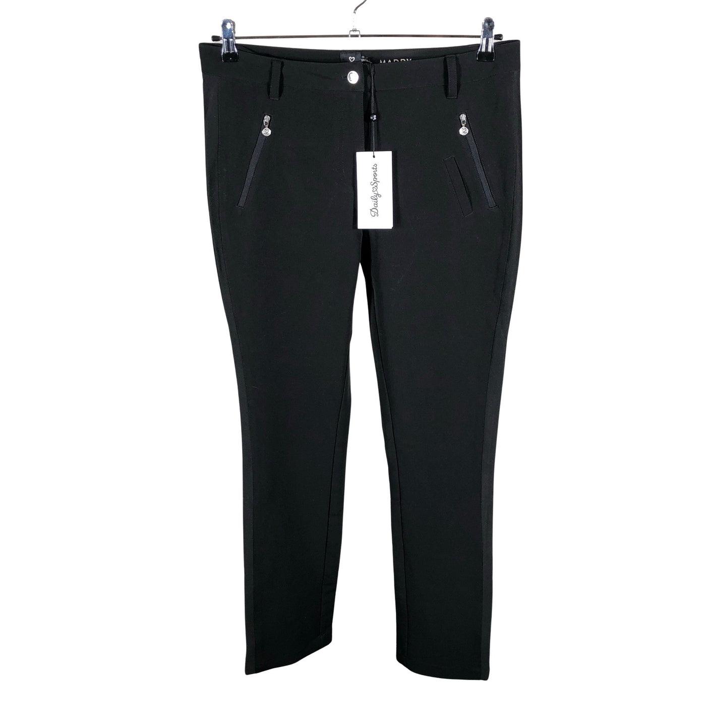Unisex Daily Sports - Mittevenivad püksid, suurus 42 - Must (1)