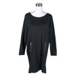 Unisex Selected - Trikotaažist kleit, suurus 40 - Must ()