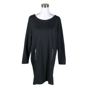 Unisex Selected - Trikotaažist kleit, suurus 40 - Must (1)