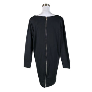 Unisex Selected - Trikotaažist kleit, suurus 40 - Must (2)