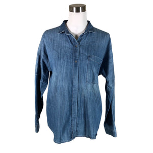 Unisex Esprit - Teksasärk, suurus 40 - Sinine (1)