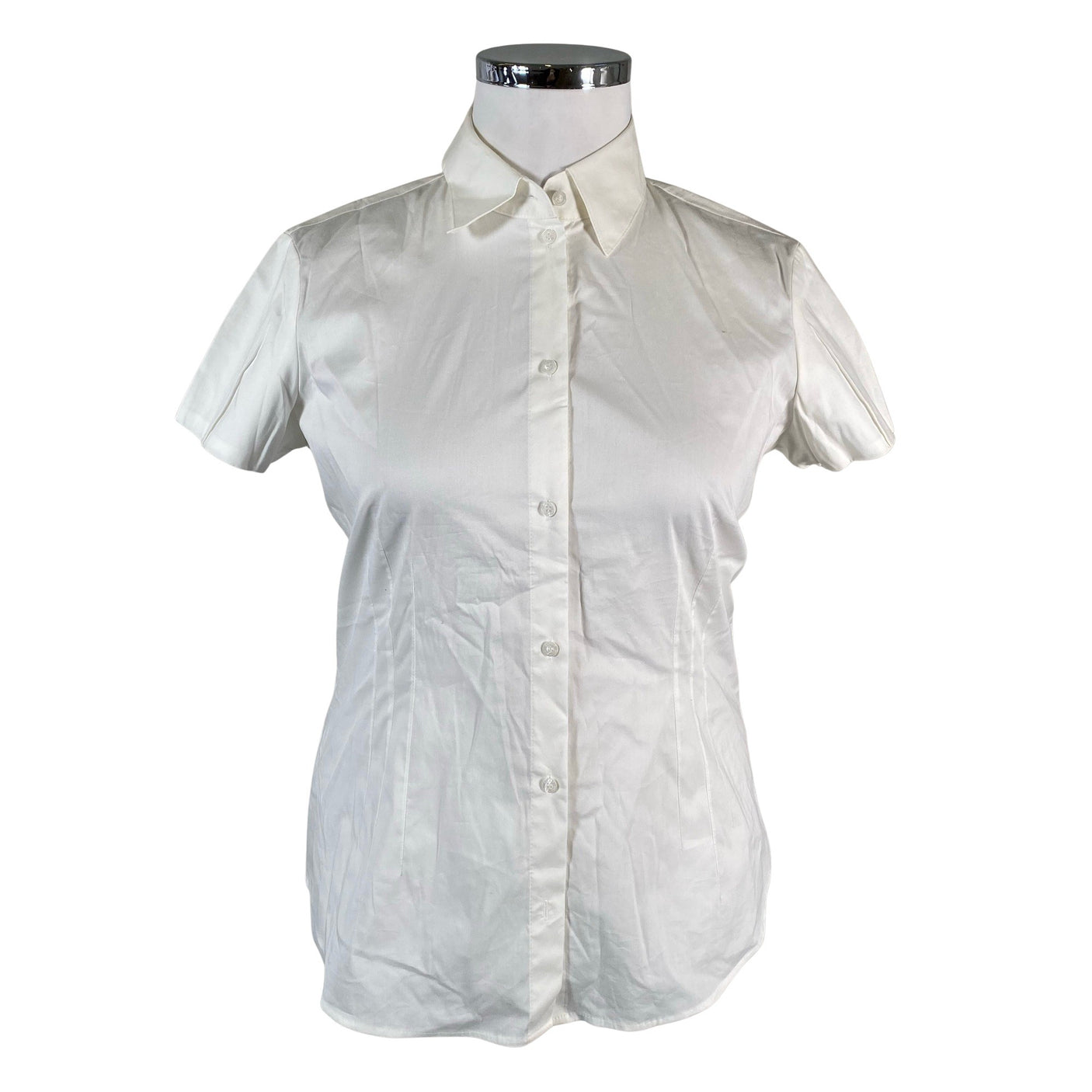 Unisex Esprit - Lühikeste käistega pluus, suurus 42 - Looduslik valge (1)
