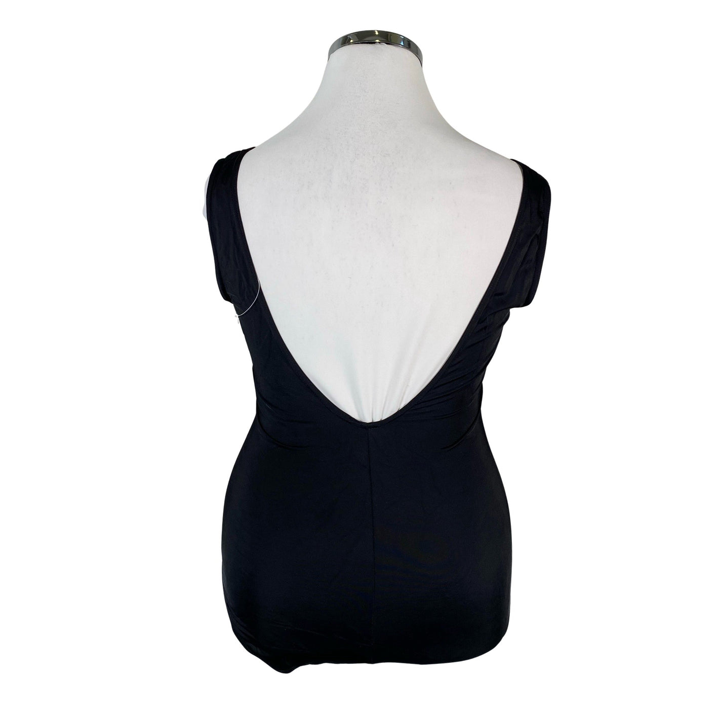 Unisex Ulla Popken - Ujumistrikoo, suurus 46 - Must (2)