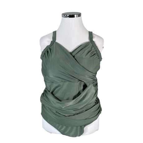 Unisex Zhenzi - Ujumistrikoo, suurus 50 - Roheline ()