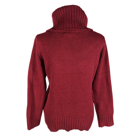 Unisex Koroshi - Kampsun, suurus 38 - Veinipunane (2)