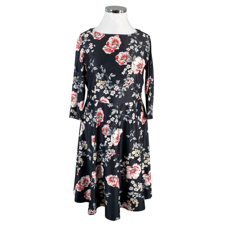 Unisex Wallis - Trikotaažist kleit, suurus 42 - Must ()