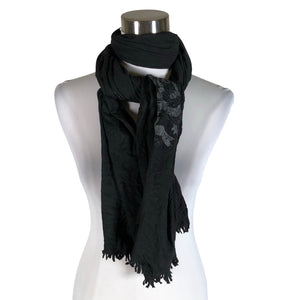 Unisex Diesel - Õhuke sall, suurus Maxi - Must (1)