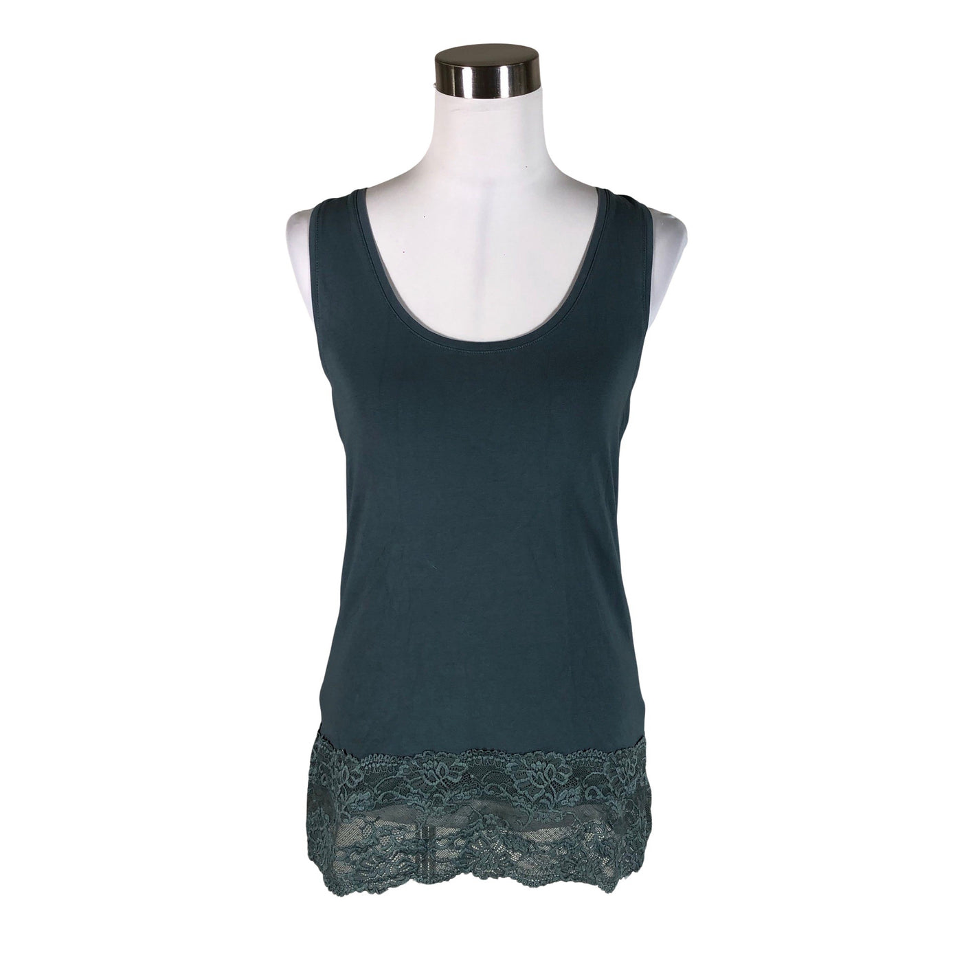 Unisex Tom Tailor - Trikotaažist topp, suurus 40 - Roheline (1)