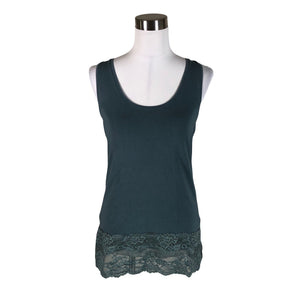 Unisex Tom Tailor - Trikotaažist topp, suurus 40 - Roheline (1)