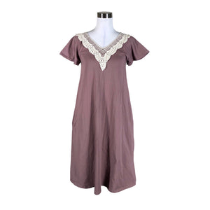 Unisex Lumoan - Trikotaažist kleit, suurus 34 - Lilla (1)