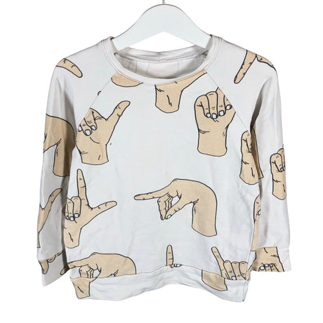 Unisex Handmade - Dressikangast pluus, suurus 104 - 110 - Valge ()