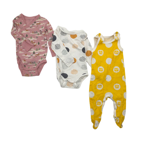 Unisex Lindex - Bodi, suurus 50 - 56 - Heleroosa ()