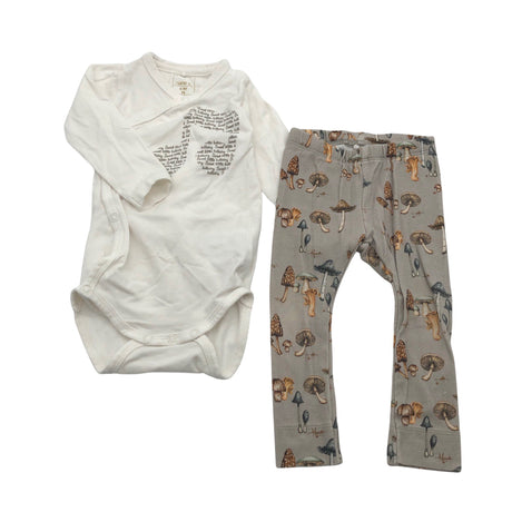 Unisex Name It - Hõlmikbodi, suurus 68 - 74 - Valge ()