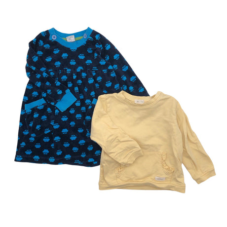 Unisex Polarn O. Pyret - Dressikangast kleit, suurus 80 - 86 - Sinine ()