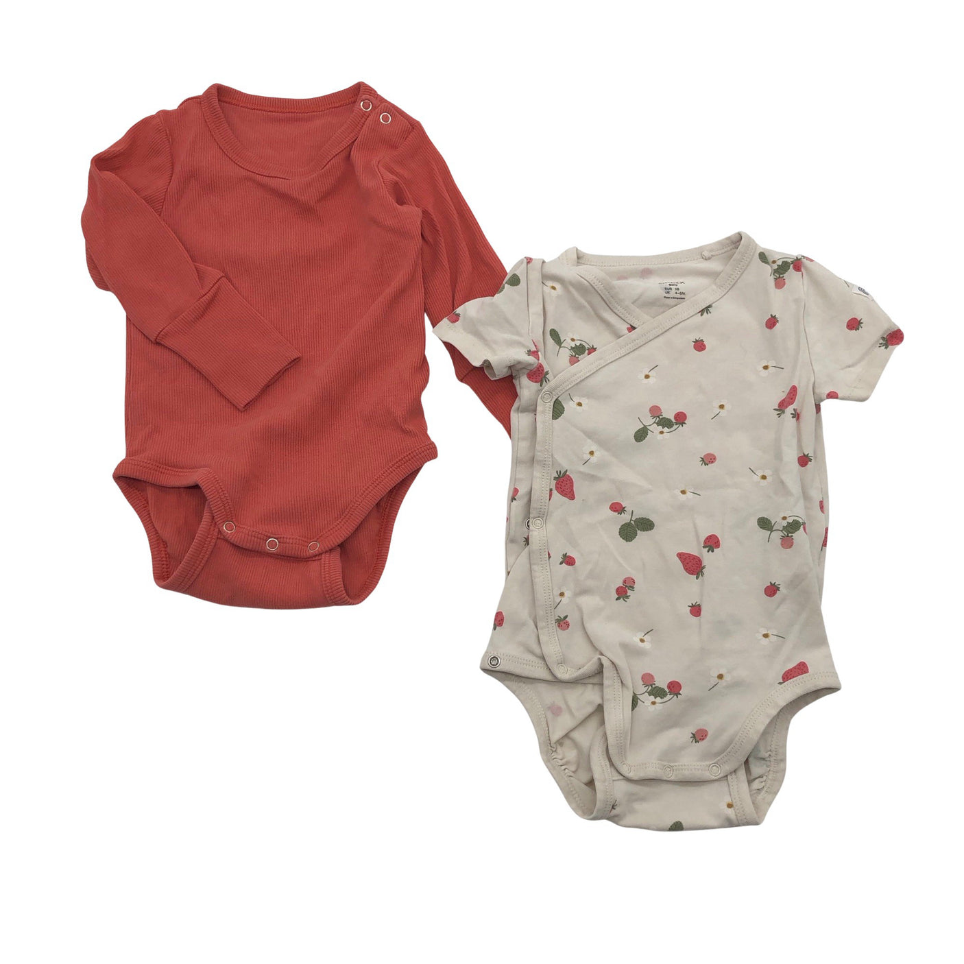Unisex Lindex - Bodi, suurus 62 - 68 - Beige (1)
