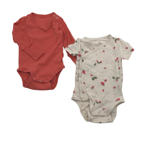 Unisex Lindex - Bodi, suurus 62 - 68 - Beige ()