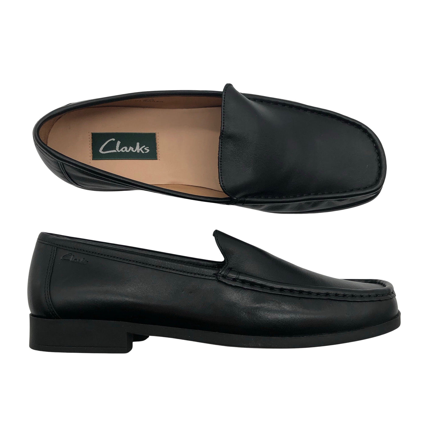 Unisex Clarks - Mokassiinid, suurus 41 - Must (1)