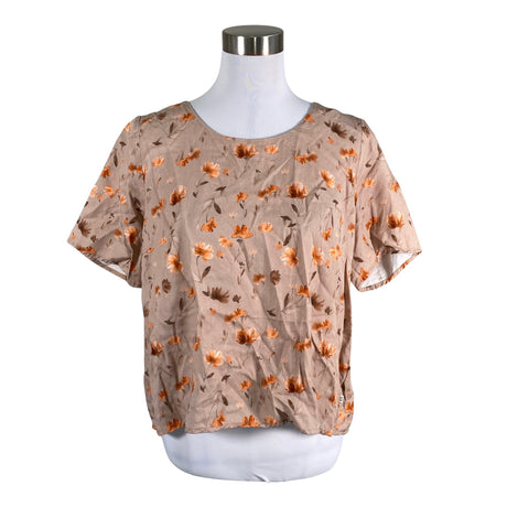 Unisex Kaiko - Lühikeste käistega pluus, suurus 36 - Heleroosa ()