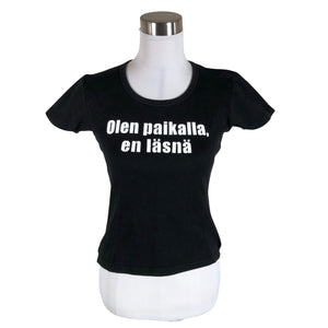 Unisex La Femme - T-särk, suurus 36 - Must (1)