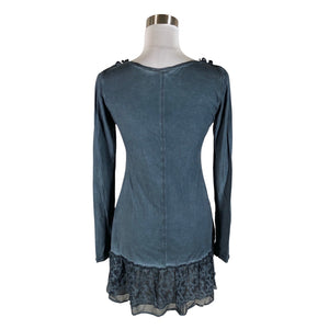 Unisex Nile - Trikotaažist tuunika, suurus 36 - Sinine (2)
