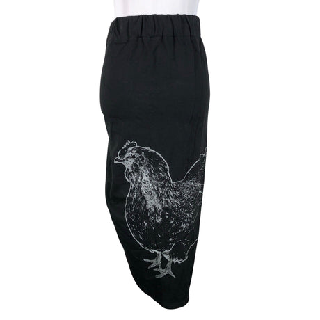 Unisex Ommellinen - Trikotaažist seelik, suurus 36 - Must (2)