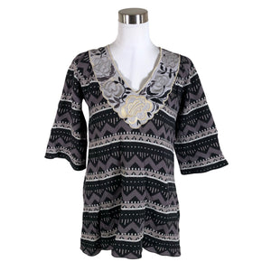Unisex Gudrun Sjöden - Kootud tuunika, suurus 38 - Hall (1)