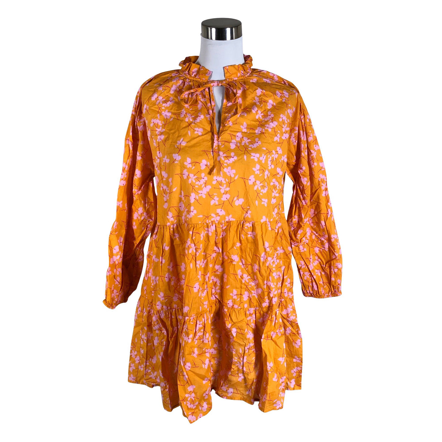 Unisex Kaiko - Mitteveniv kleit, suurus 34 - Oranž (1)