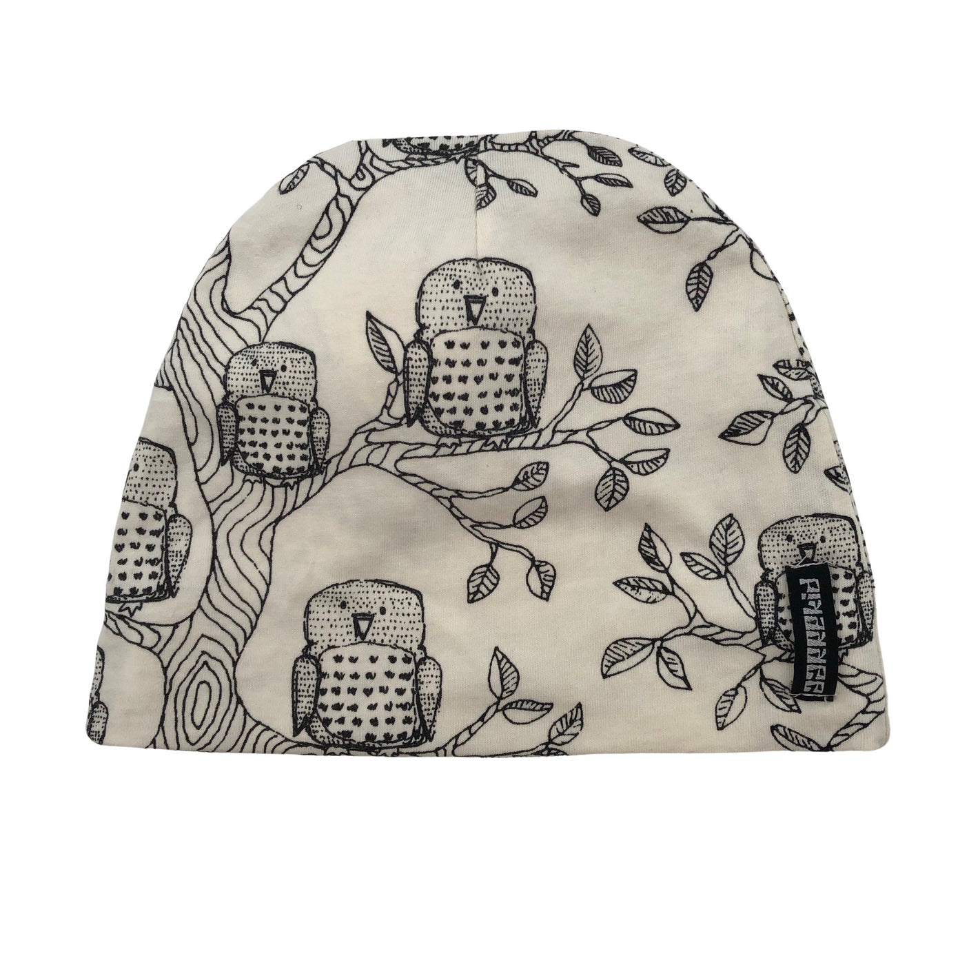 Unisex Aarrelabel - Õhuke müts, suurus 52 - 54 cm - Valge (1)