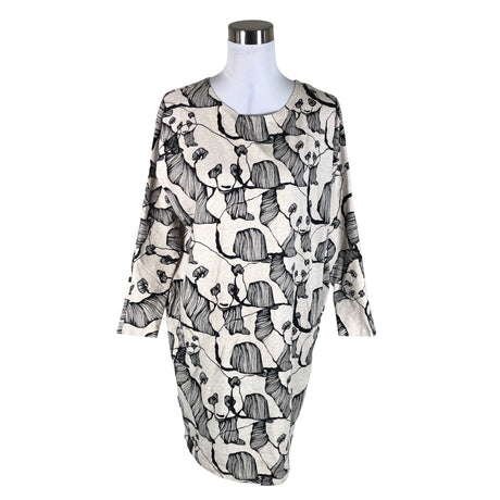 Unisex Metsola - Trikotaažist kleit, suurus 38 - Beige ()