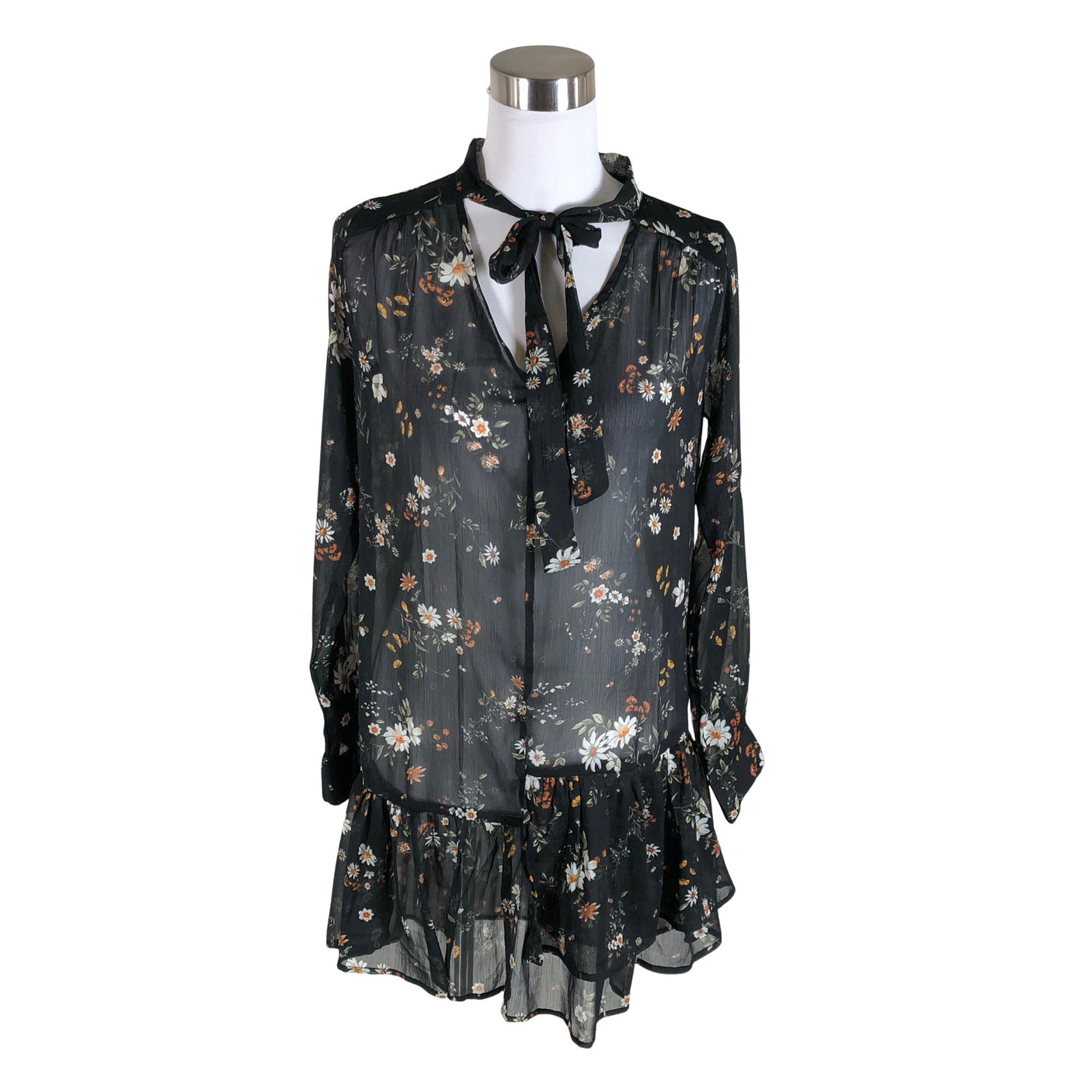 Unisex CC capri collection - Õhuke kleit, suurus 34 - Must (1)