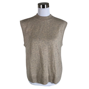 Unisex Samsoe&Samsoe - Kootud vest, suurus 34 - Pruun (1)