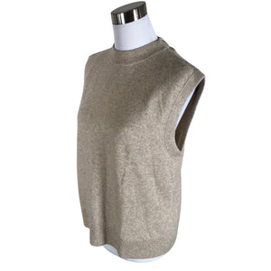 Unisex Samsoe&Samsoe - Kootud vest, suurus 34 - Pruun (3)