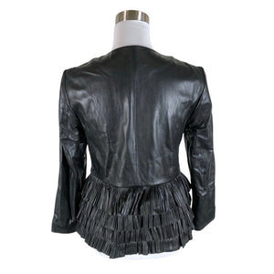 Unisex Andiata - Nahktagi, suurus 38 - Must (2)