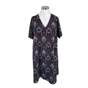 Unisex Zizzi - Õhuke kleit, suurus 50 - Must (1)
