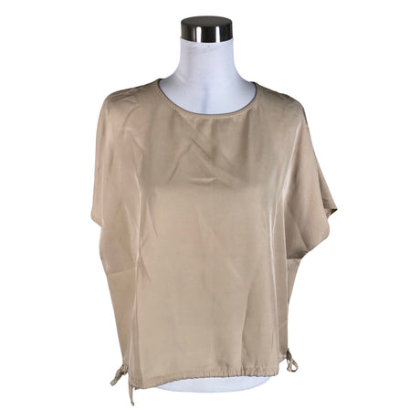 Unisex Makia - Lühikeste käistega pluus, suurus 38 - Beige ()