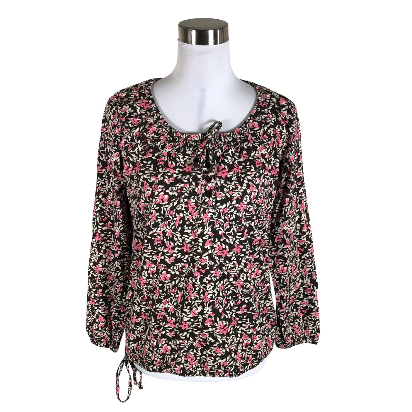 Unisex Free Quent - Trikotaažist pluus, suurus 36 - Pruun (1)
